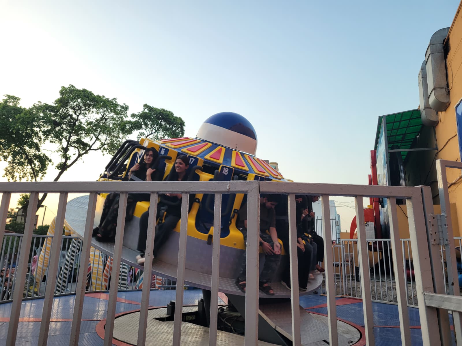 Thrill ride at Joyland